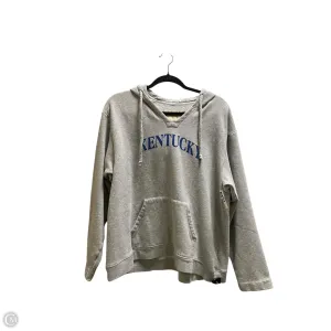 Sweatshirt Hoodie By Clothes Mentor In Grey, Size: Xl Heart Soul