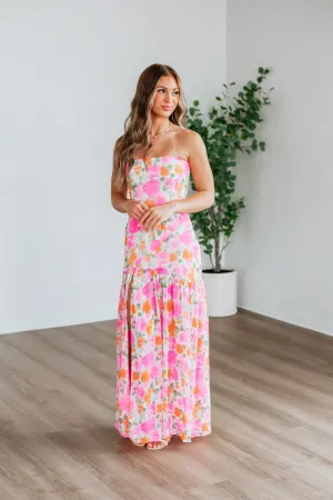 Casual yet elegant outfit Audrey Floral Dress