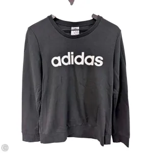 Sweatshirt Crewneck By Adidas In Black, Size: S Icon Glow