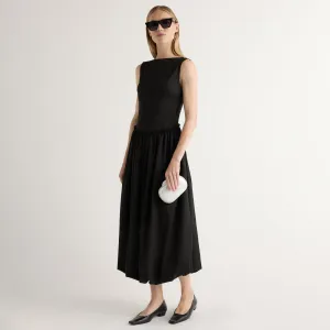 Design Glow MultiPanelCut Ambretta Drop-Waist Bubble Dress