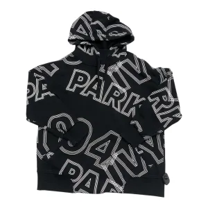 Trendy Boots Sustainable Wear Sweatshirt Hoodie By Ivy Park In Black & White, Size:L