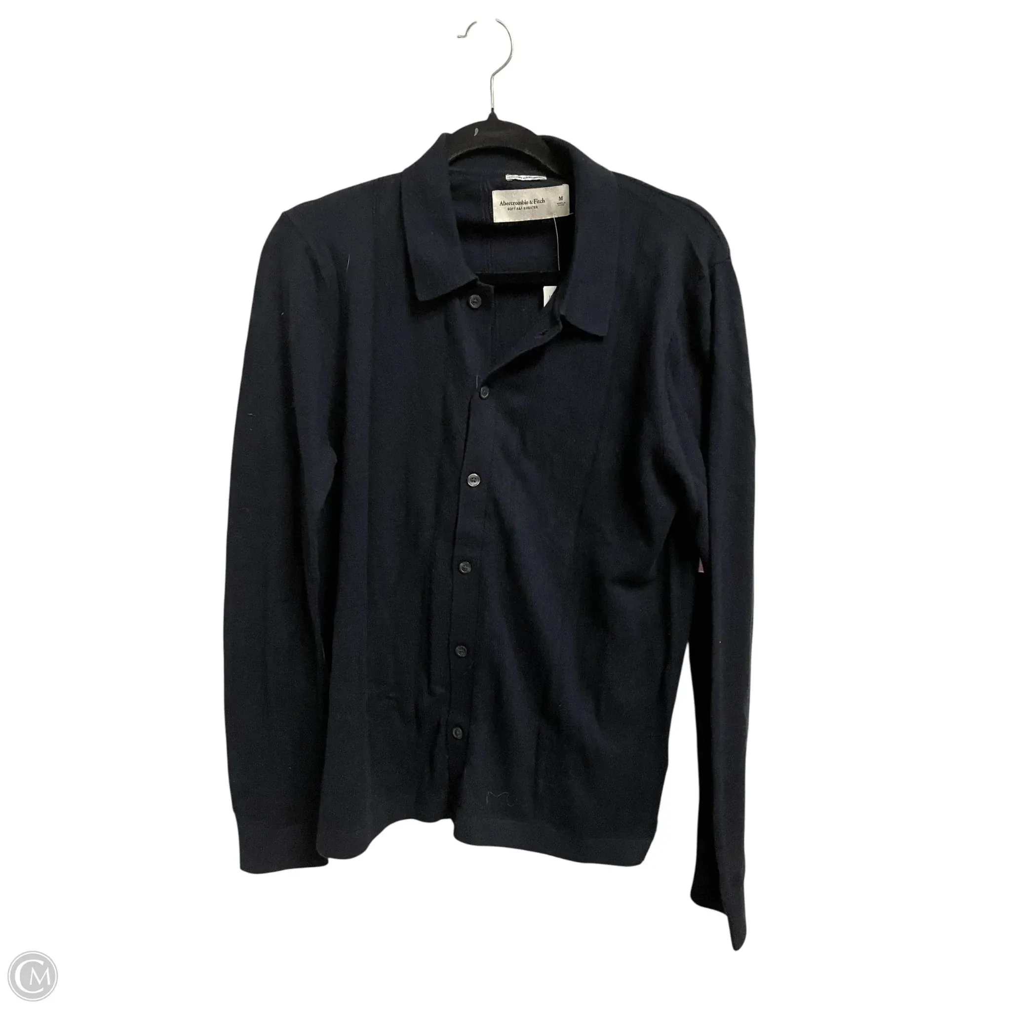 Sweatshirt Collar By Abercrombie And Fitch In Navy, Size: M Street Look ThermalRegulating Layer