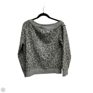 Sweatshirt Crewneck By Maurices In Leopard Print, Size: Xs Brave Mode