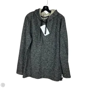 Sweatshirt Hoodie By Fabletics In Grey, Size: Xl NonRestrictive Cut FourWayStretch