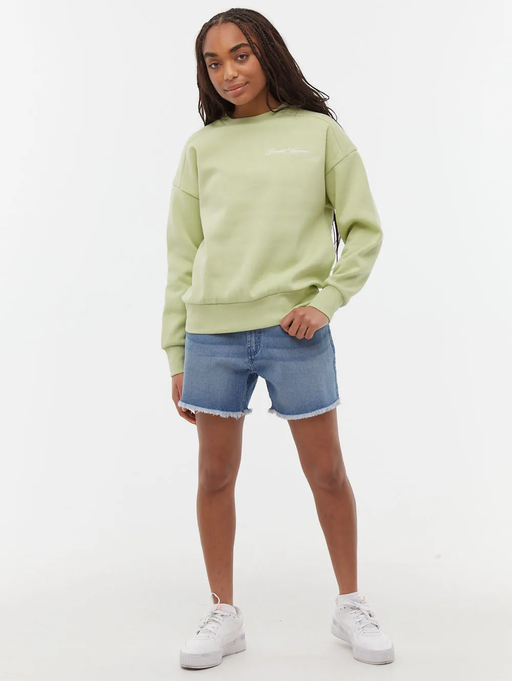 All-Weather Wear Kaylie High Rise Jean Shorts