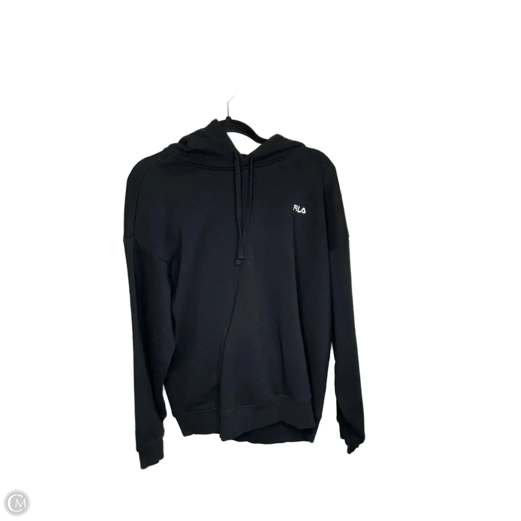 Sweatshirt Hoodie By Fila In Black, Size: Xxl Surf Mood Quick Wear