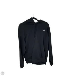 Sweatshirt Hoodie By Fila In Black, Size: Xxl Surf Mood Quick Wear