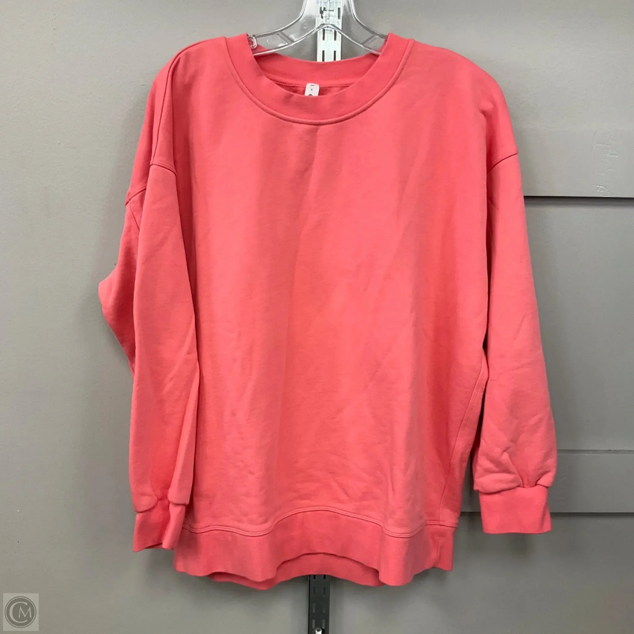 Design Soul Sweatshirt Crewneck By Lululemon In Coral, Size: 8
