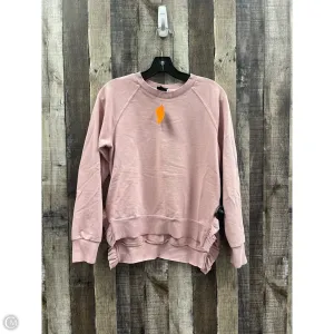 Modern Boots Sweatshirt Crewneck By Who What Wear In Pink, Size: S