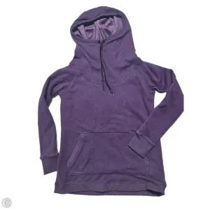 Sweatshirt Hoodie By Active Life In Purple, Size: S Match Fit Spirit Core