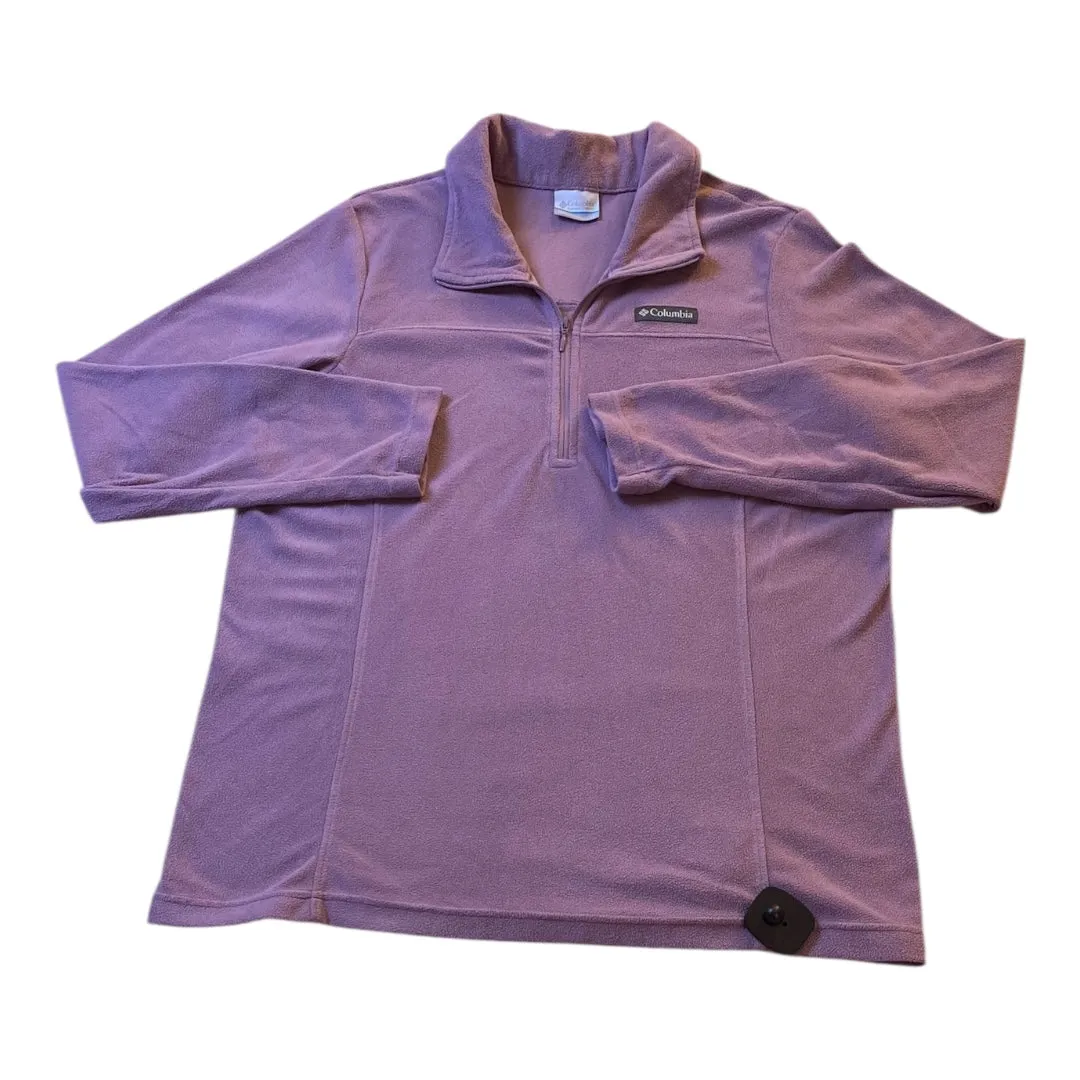 Student Cool Athletic Sweatshirt Collar By Columbia In Purple, Size:L