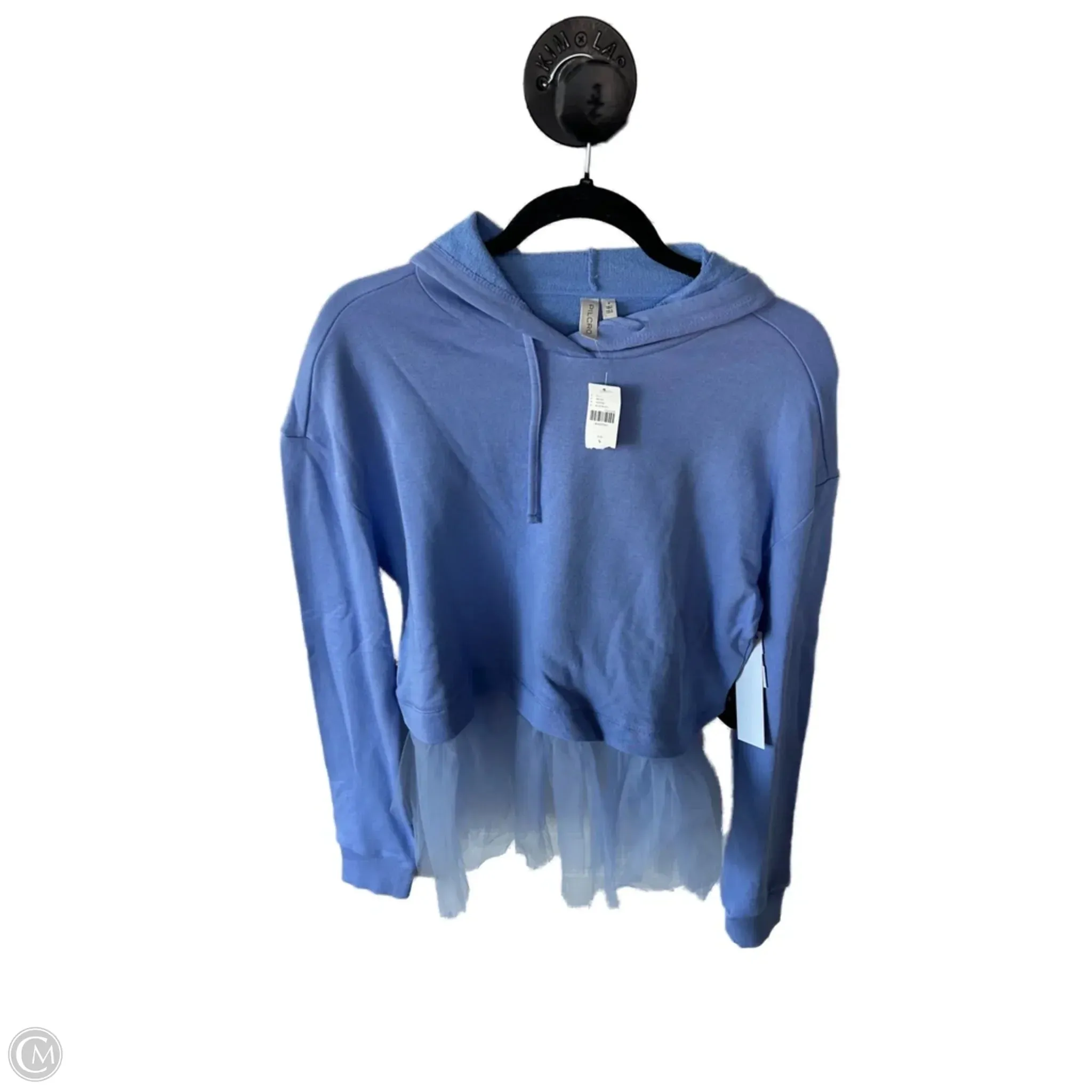 Date Vibe ZeroChafeSeams Sweatshirt Hoodie By Pilcro In Purple, Size: S