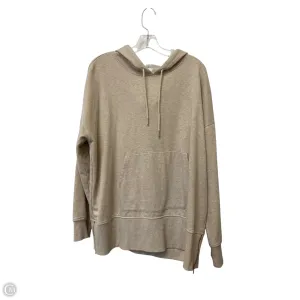Sweatshirt Hoodie By Nine West In Tan, Size: Xxl AntiStatic Material