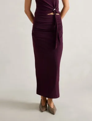Breath Skin Tribal Soul Jazelle Jersey Maxi Skirt