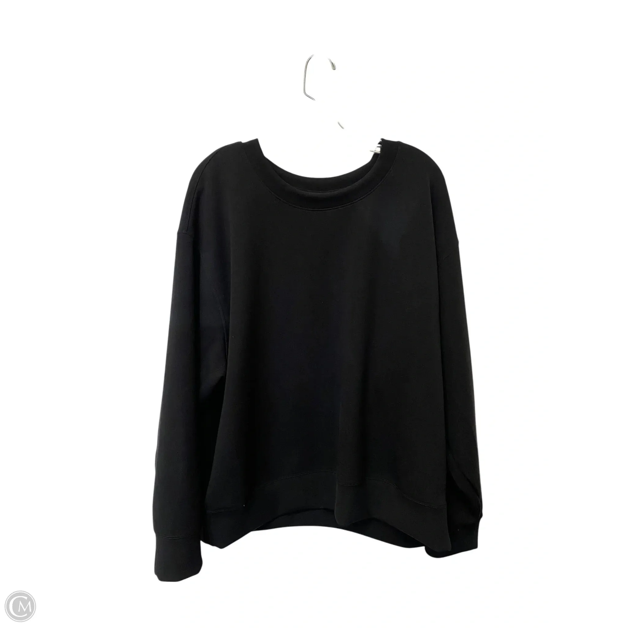 Sweatshirt Crewneck By A New Day In Black, Size: Xxl TearResistantMaterial