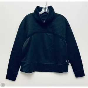 Sweatshirt Crewneck By Layer 8 In Black, Size: M Simple Fashion Vision Fit