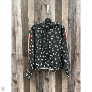 Outdoor Apparel Sweatshirt Hoodie By Evereve In Black & Cream, Size: S