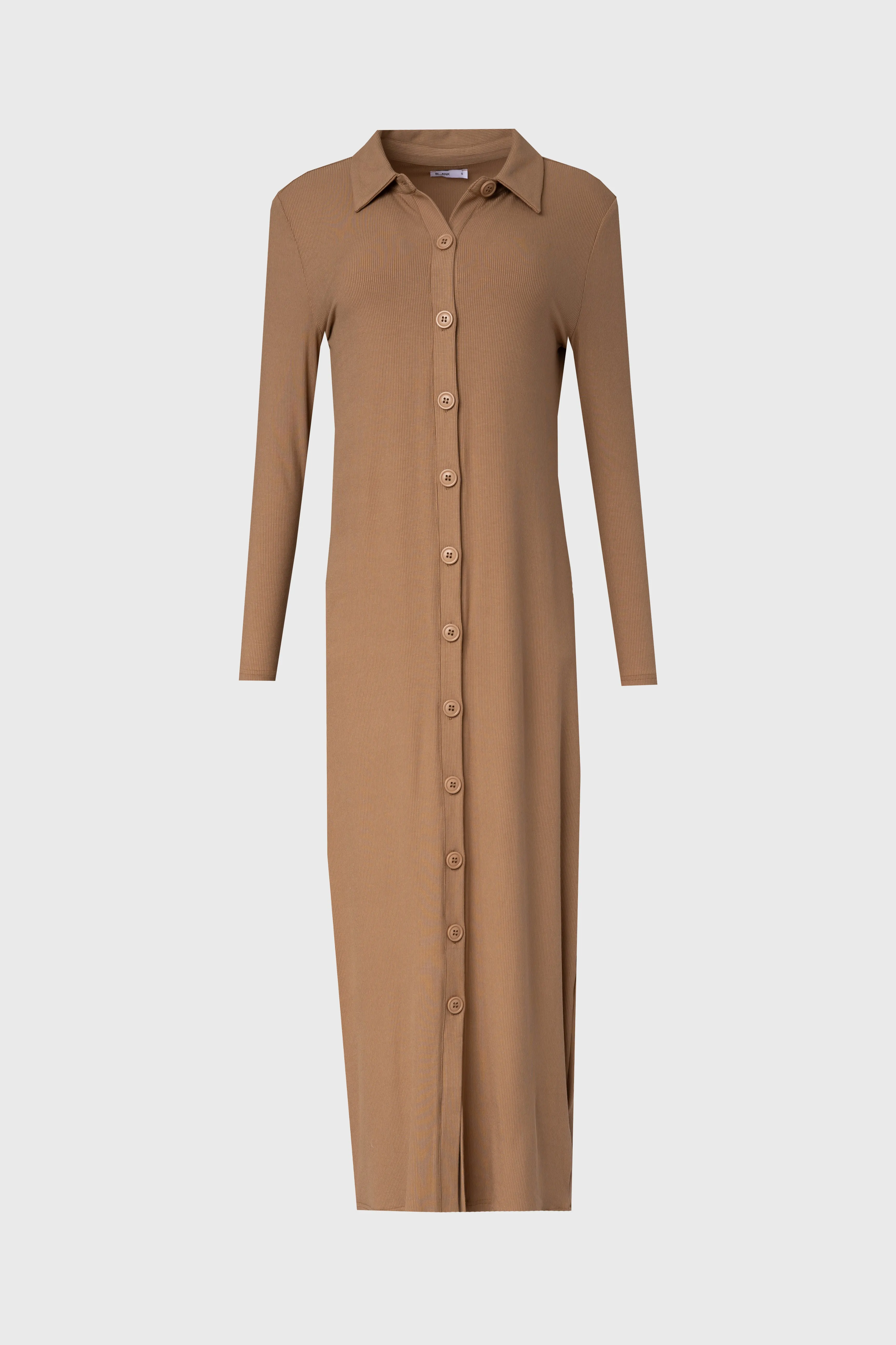 UVProtection Coating Mocha Cardi Maxi Dress