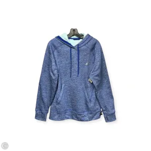 Athletic Sweatshirt Hoodie By Adidas In Blue, Size: Xl TearResistantMaterial