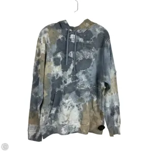 Simple Wear Loose Thread Athletic Sweatshirt Hoodie By Nike Apparel In Blue, Size: L