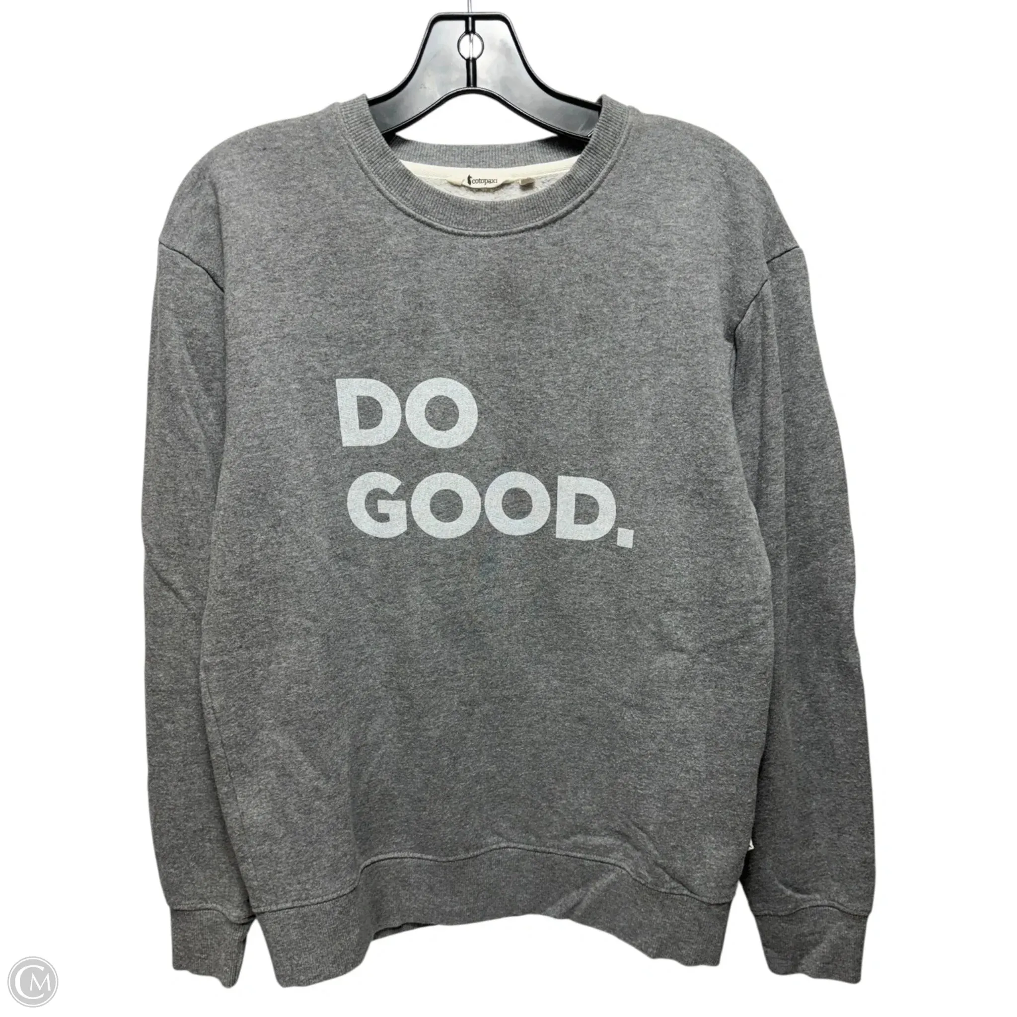 Utility Jacket Do Good Sweatshirt Crewneck By Cotopaxi In Grey, Size: M