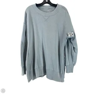 EcoFriendlyProduction Sweatshirt Crewneck By Aerie In Blue, Size: M