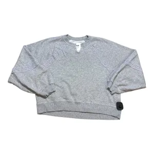 Cool Edge Easy Breath Sweatshirt Crewneck By Aerie In Grey, Size:Xs