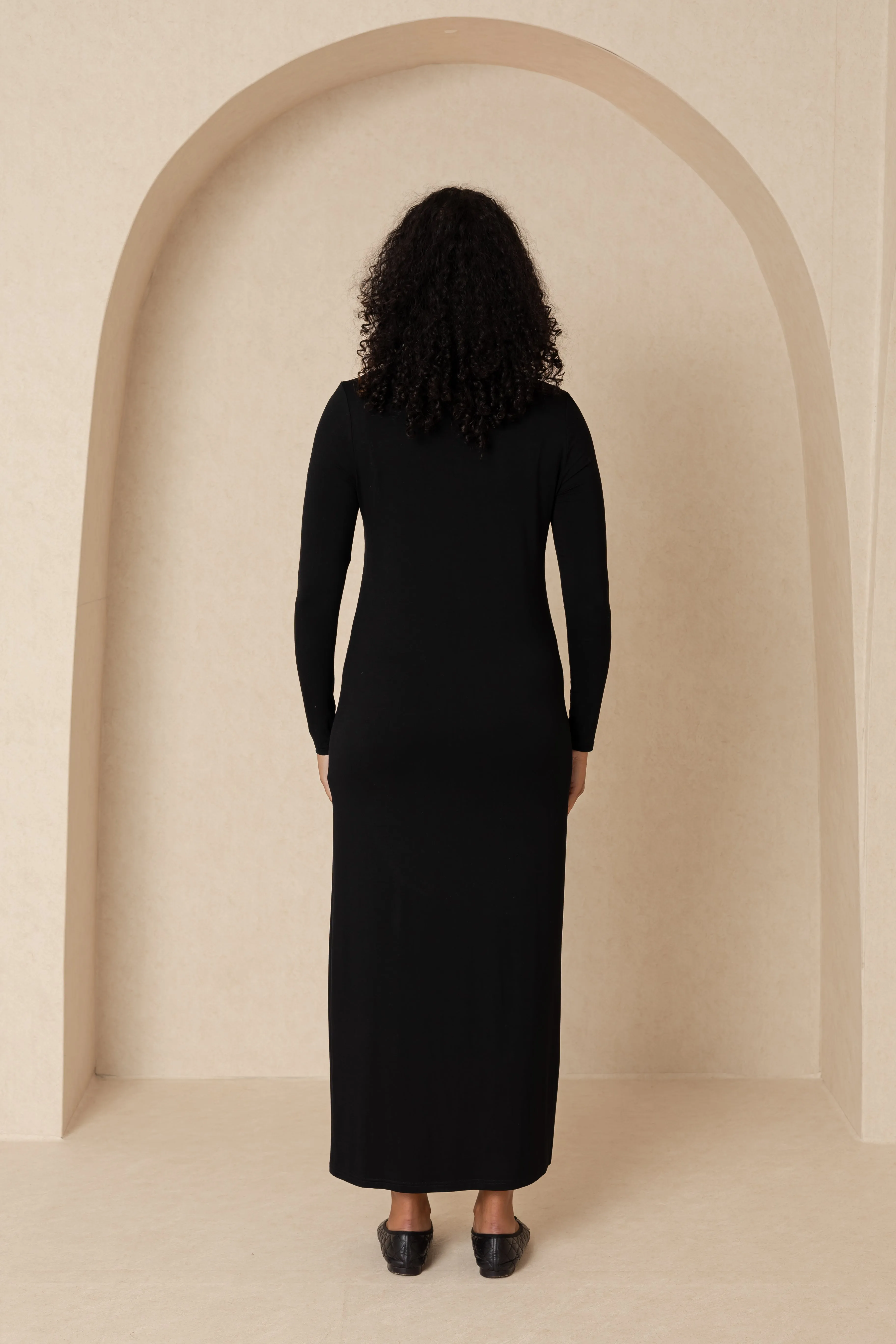 Black Turtleneck Maxi AntiSlip Grip