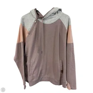 Sweatshirt Hoodie By Maurices In Purple, Size: Xl Reflective Safety Accents
