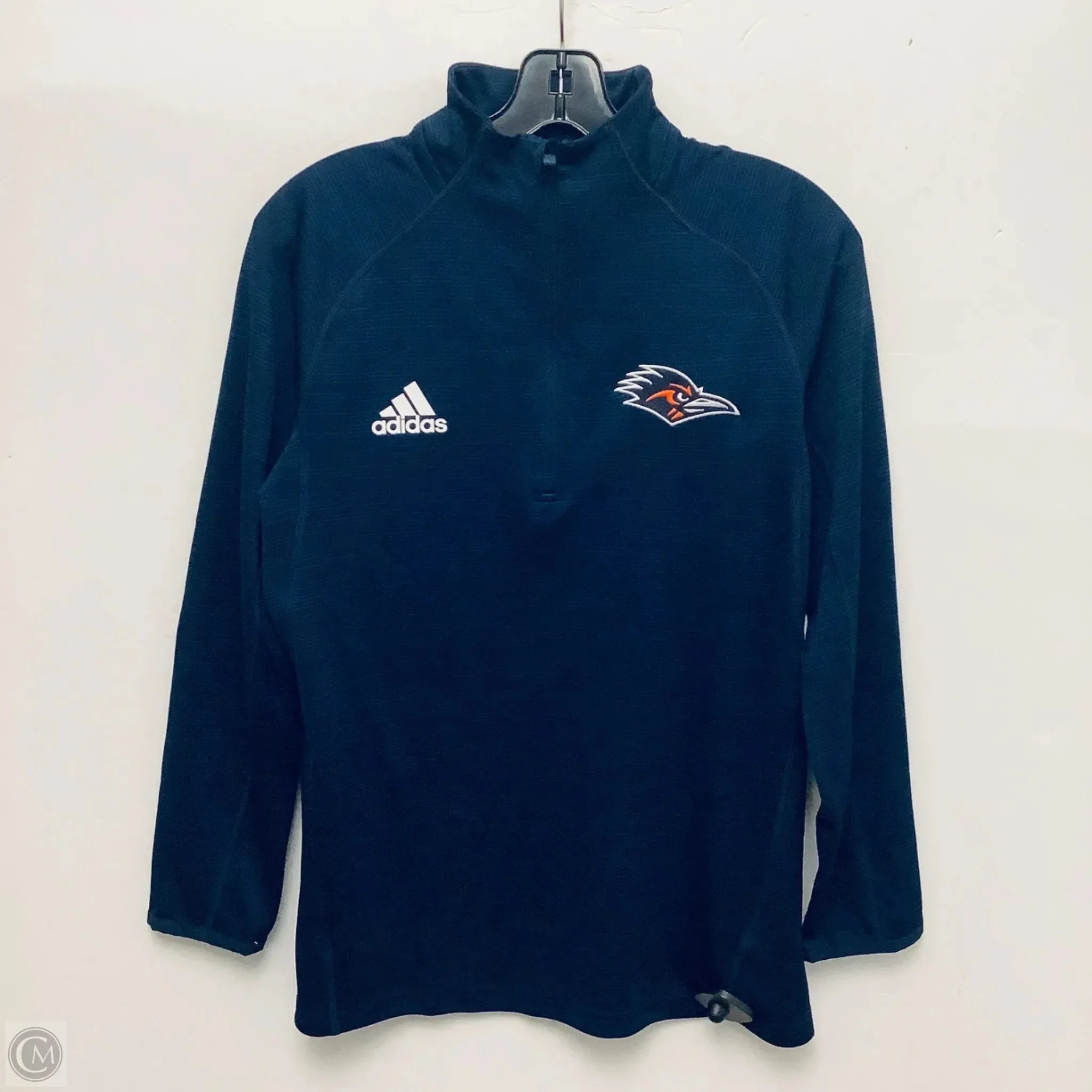 Sweatshirt Collar By Adidas In Navy, Size: M Bold Step