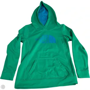 Sweatshirt Hoodie By The North Face In Green, Size: M Outdoor Comfort ReflectiveTrimDetails