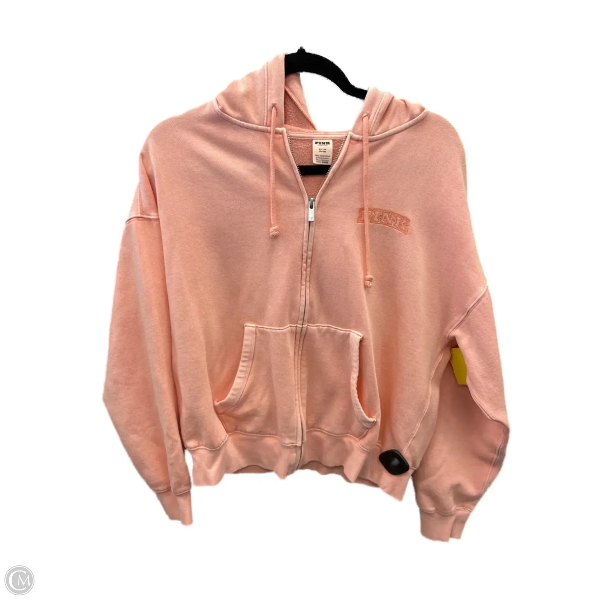 Sweatshirt Hoodie By Pink In Pink, Size: S Ultraviolet Protection Cozy Knit
