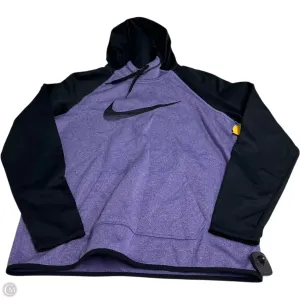 Athletic Sweatshirt Hoodie By Nike Apparel In Purple, Size: L Weather resistant HighVisibility Trim