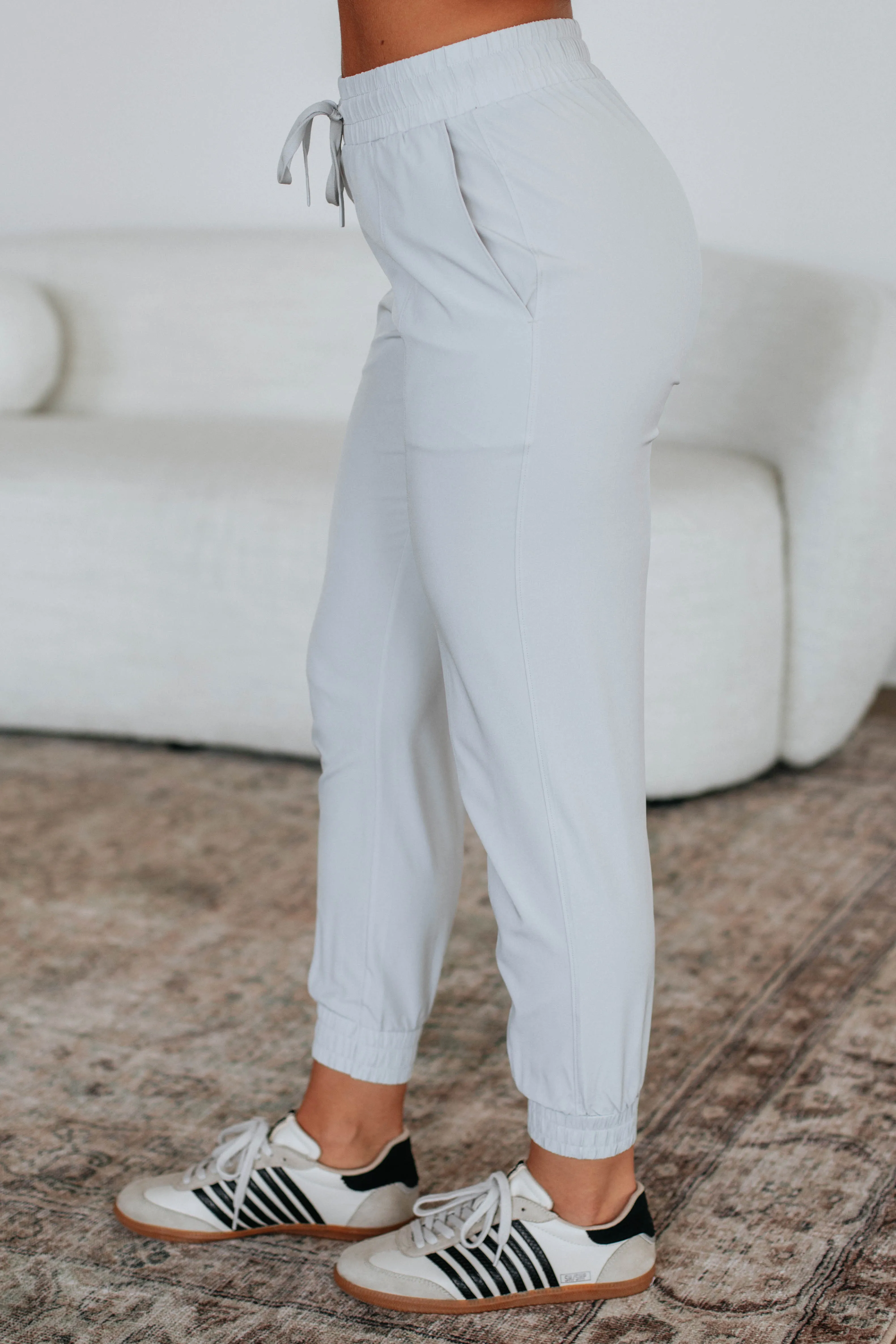 Rowin Active Joggers - Fog LayeredConstruction