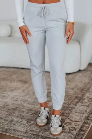 Rowin Active Joggers - Fog Trendy Sweatpants
