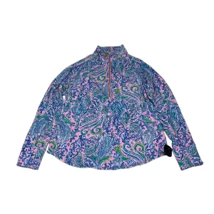 Sweatshirt Designer By Lilly Pulitzer In Blue & Pink, Size:S MachineWashable Fabric
