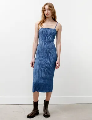 Camisole Tube Dress Long Light Indigo Seamless construction QuickDry