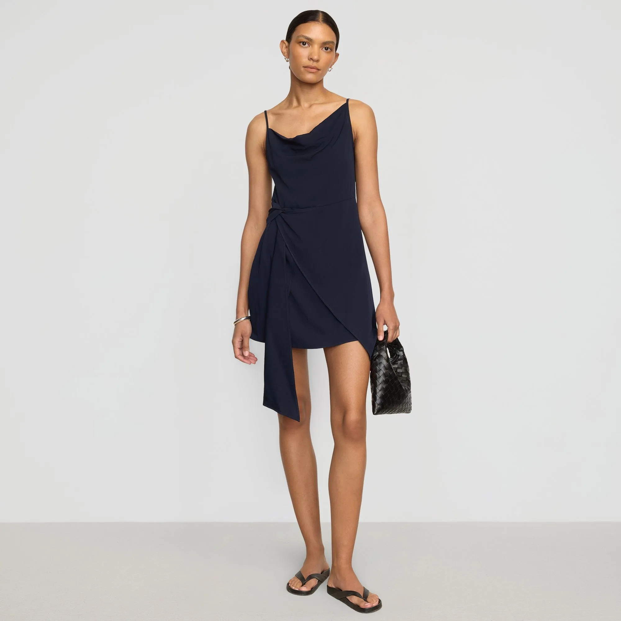 Design Glow TemperatureRegulating Kamini Asymmetric Mini Dress