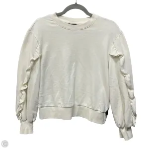 Sweatshirt Crewneck By Who What Wear In Cream, Size: S Morning Walk HypoallergenicYarn