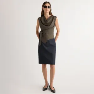 Light Flow Johanna Knee-Length Denim Skirt