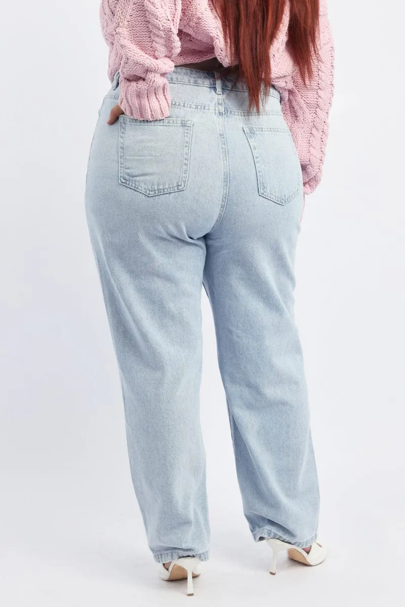 Denim Wide Leg Jeans Timeless Feel