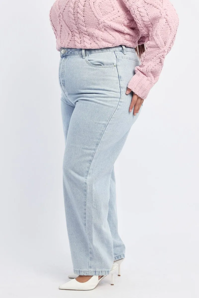 Artist Vibe Everyday Denim Wide Leg Jeans