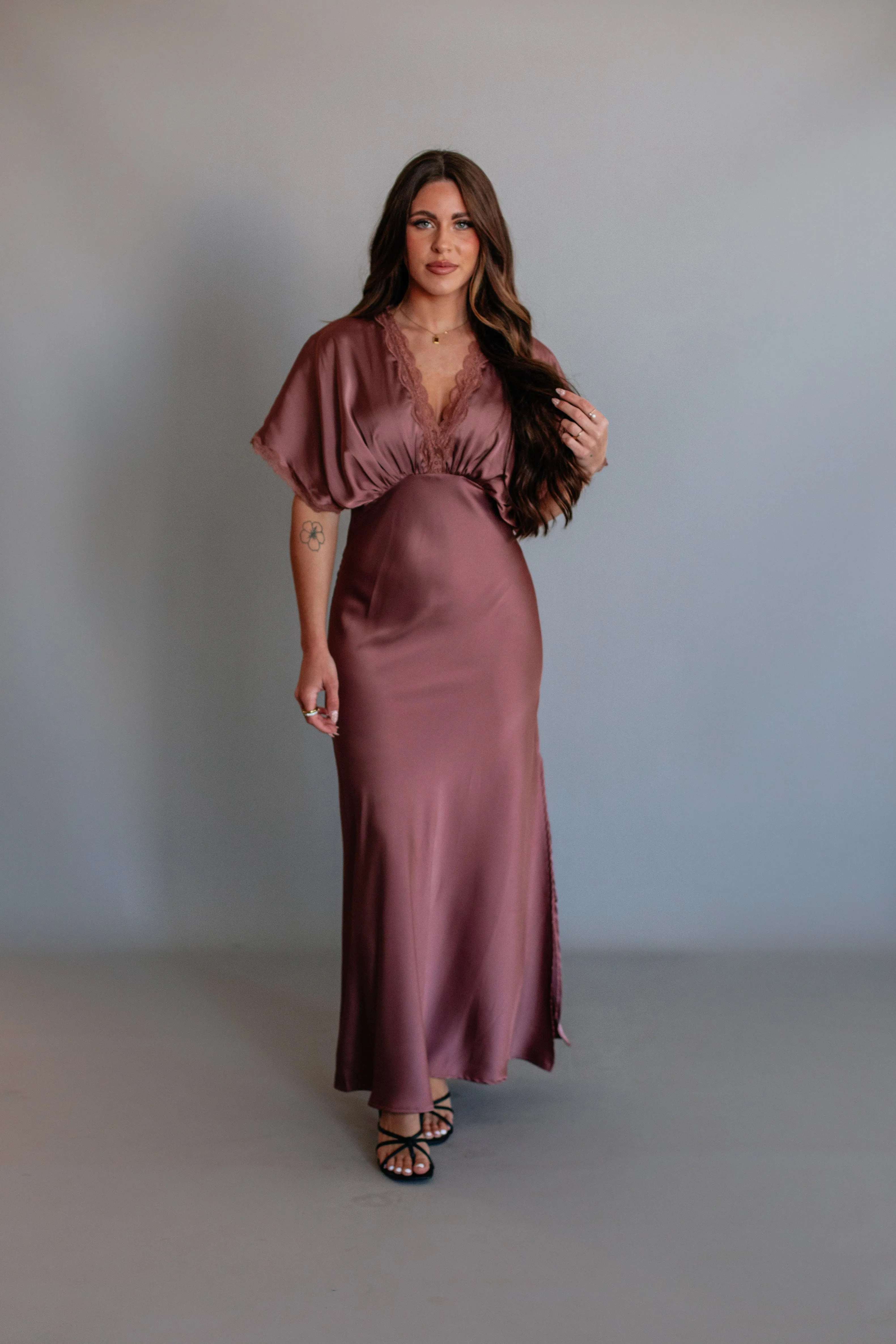Juliet Maxi Dress Leaf Glow Formal outdoor event dress