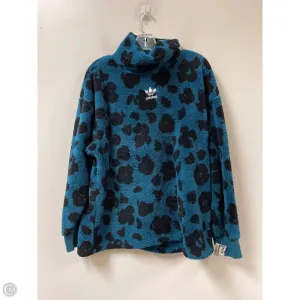 Athletic Sweatshirt Crewneck By Adidas In Blue, Size: M Clear Tone Light Jacket