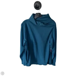 Athletic Sweatshirt Collar By Athleta In Blue, Size: L Comfort Wear