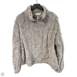 Sweatshirt Collar By Cmc In Grey, Size: M Winter Wear Professional Fit