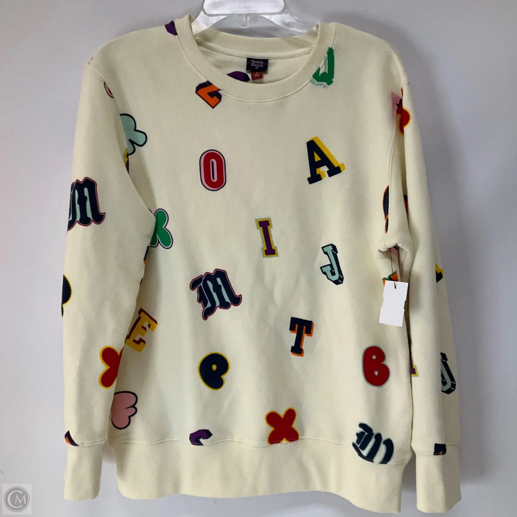 Sweatshirt Crewneck By Target-designer In Multi-colored, Size: S UVProtectionFabric ElasticCuffDesign