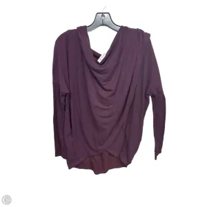 Timeless Skirt Sleek Style Sweatshirt Hoodie By Athleta In Purple, Size: S