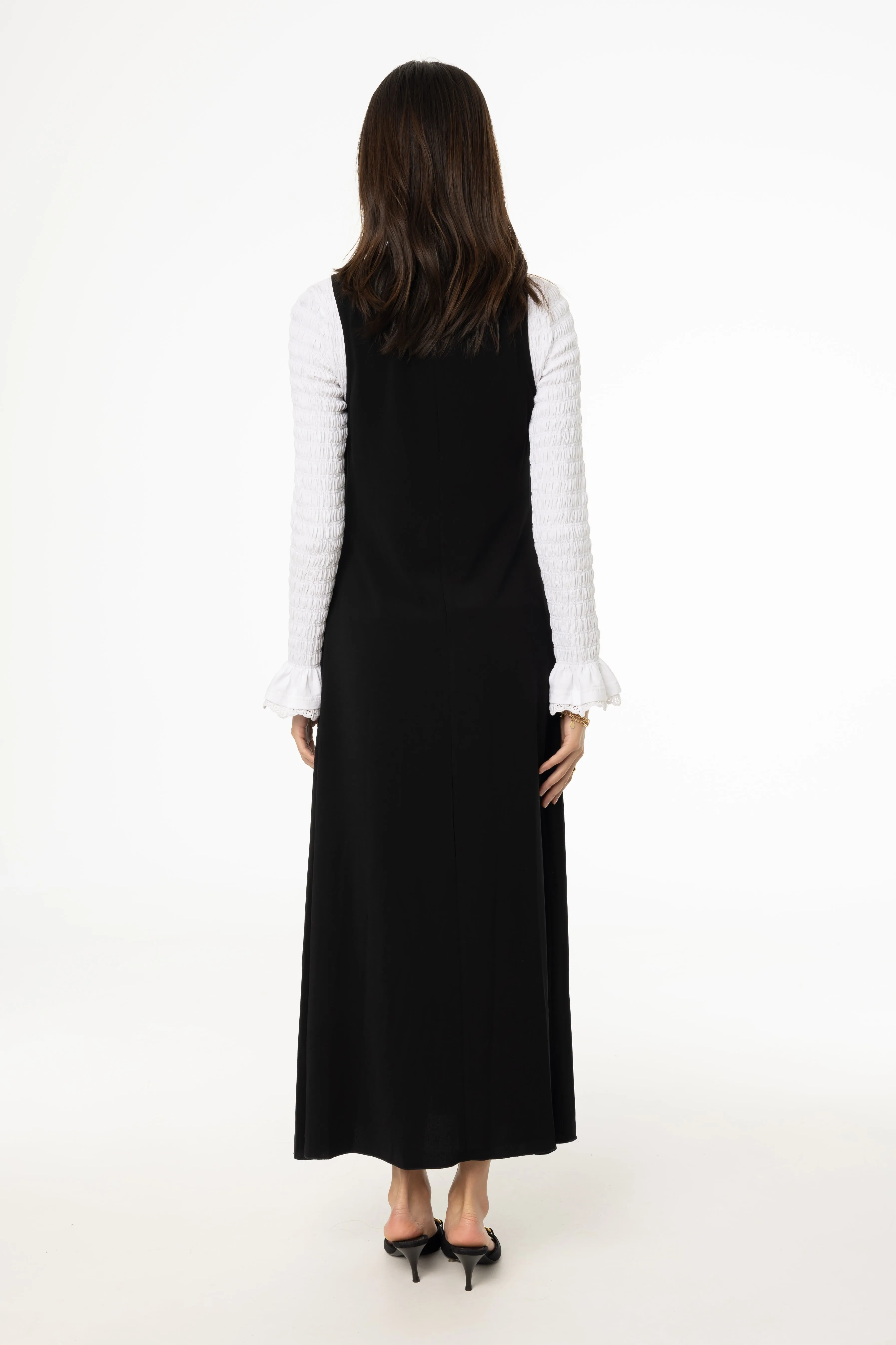 Dry Touch Black Solid Jumper