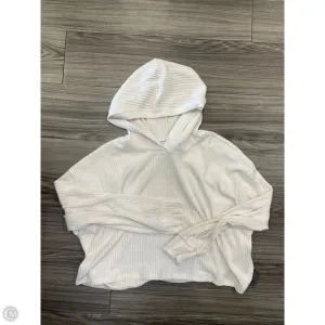 Fairy Mood Sharp Line Sweatshirt Hoodie By Hollister In Cream, Size: Xxl